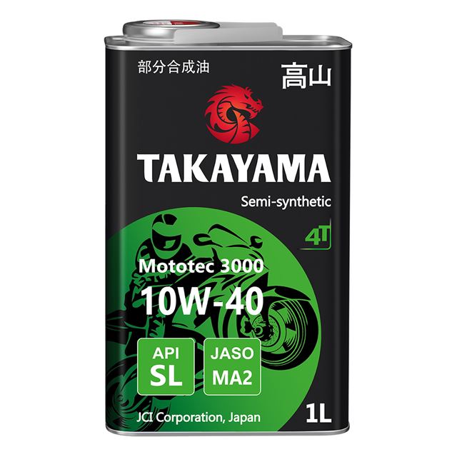 Takayama Mototec 3000 4T 10W-40 SL MA-2