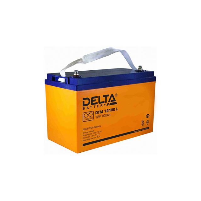 Аккумулятор DELTA Battery AGM 7 А/ч прямая L+ 150x86x94 EN105 А